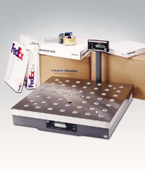NCI Weigh Tronics 7824 Shipping Scale with Balltop
